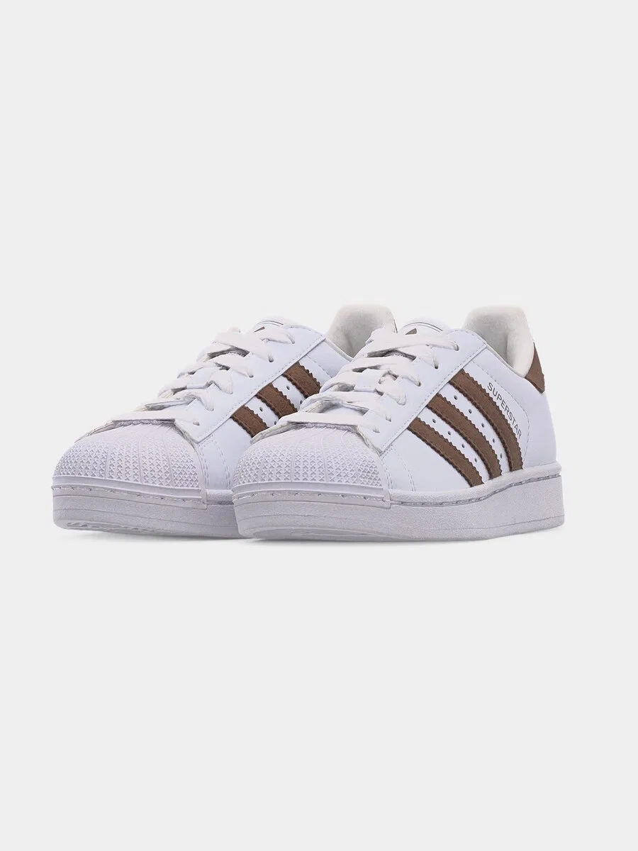 Кроссовки ADIDAS ORIGINALS 'SUPERSTAR II' белого цвета — фото 2