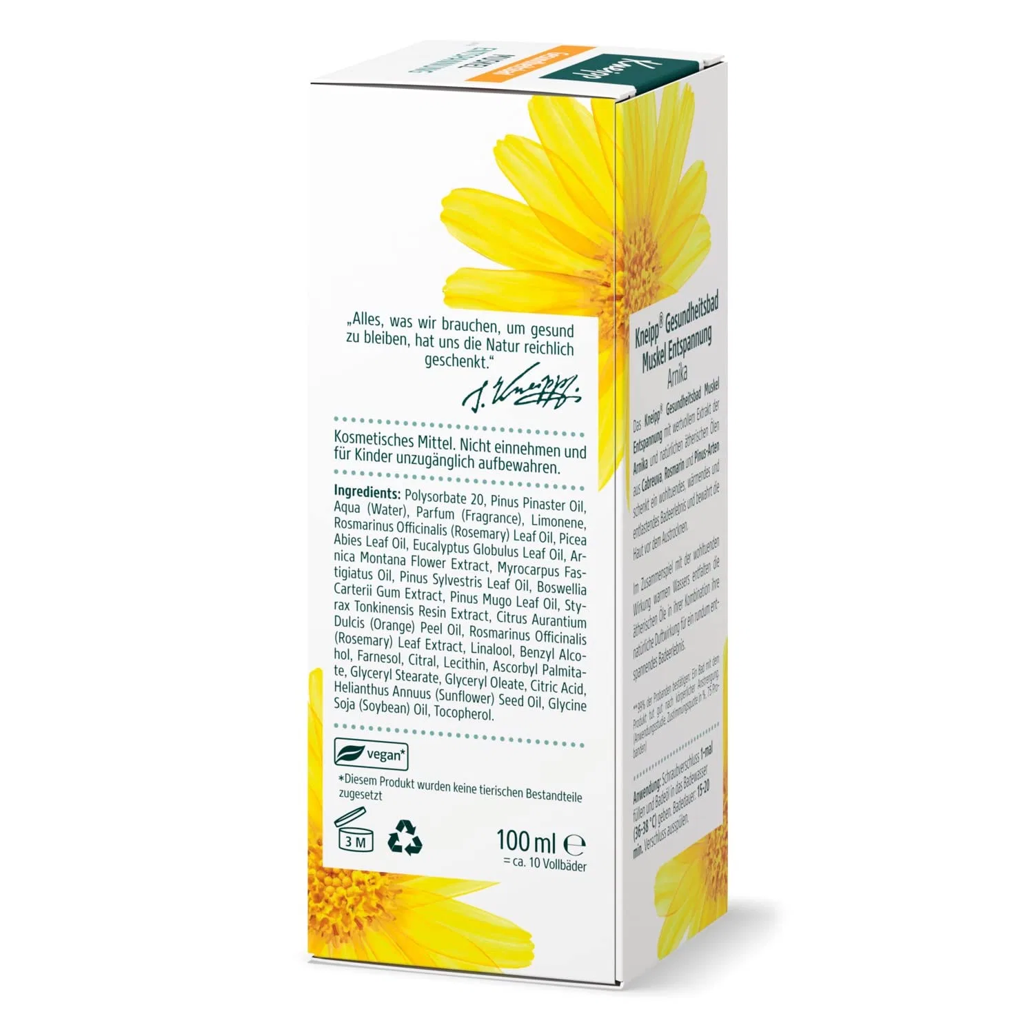 Масло для ванн Relaxation Kneipp, 100 мл, Rosemary — фото 3