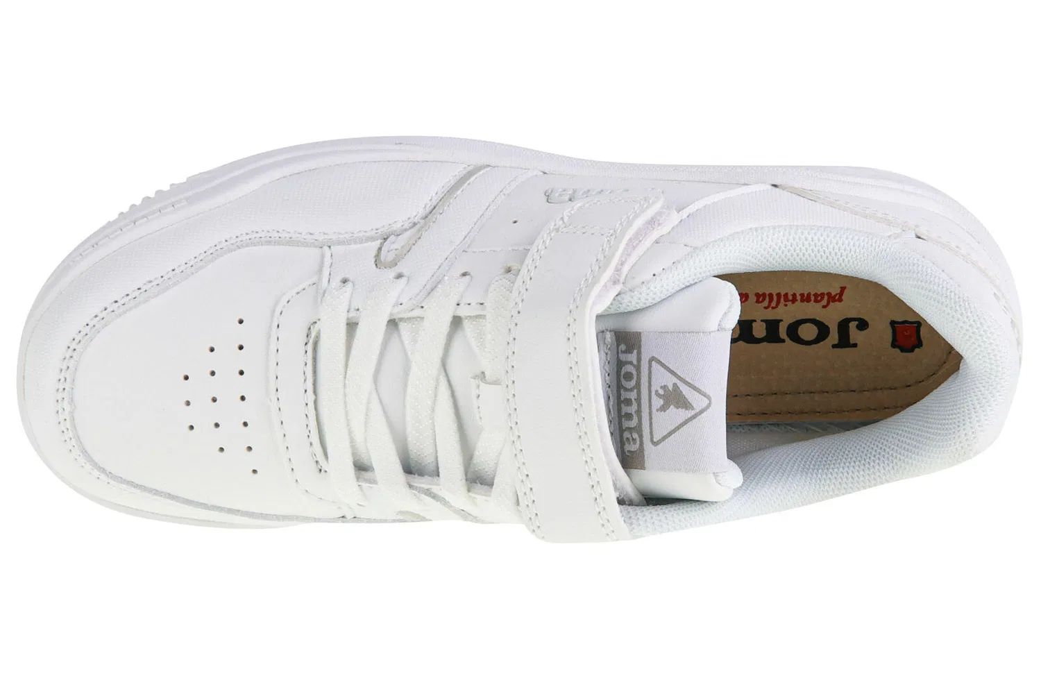 Детские кроссовки для мальчиков Platea Low Jr 24 JPLAMS Joma, Weiss — фото 3