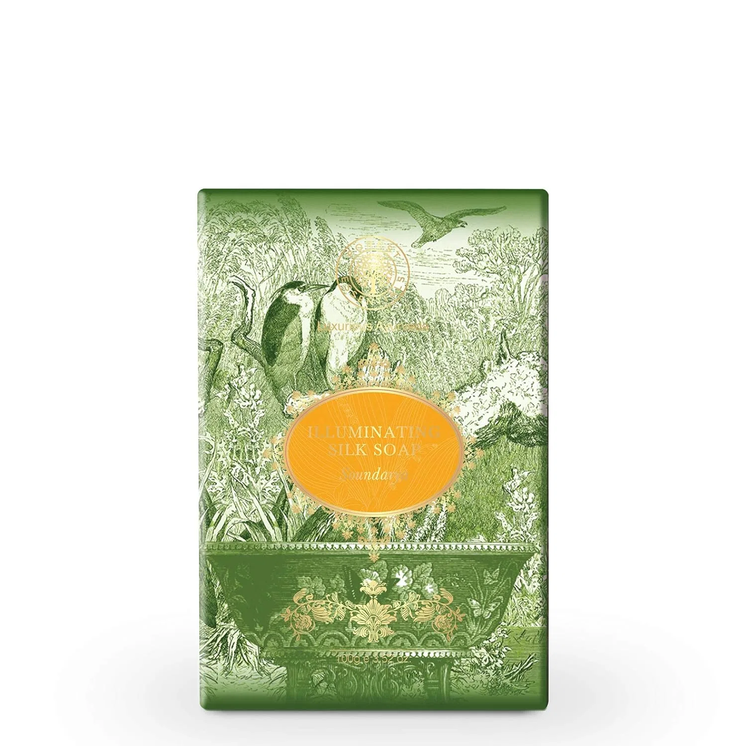 Мыло Forest Essentials Soundarya Illuminating Silk Soap, 100г, Sandalwood