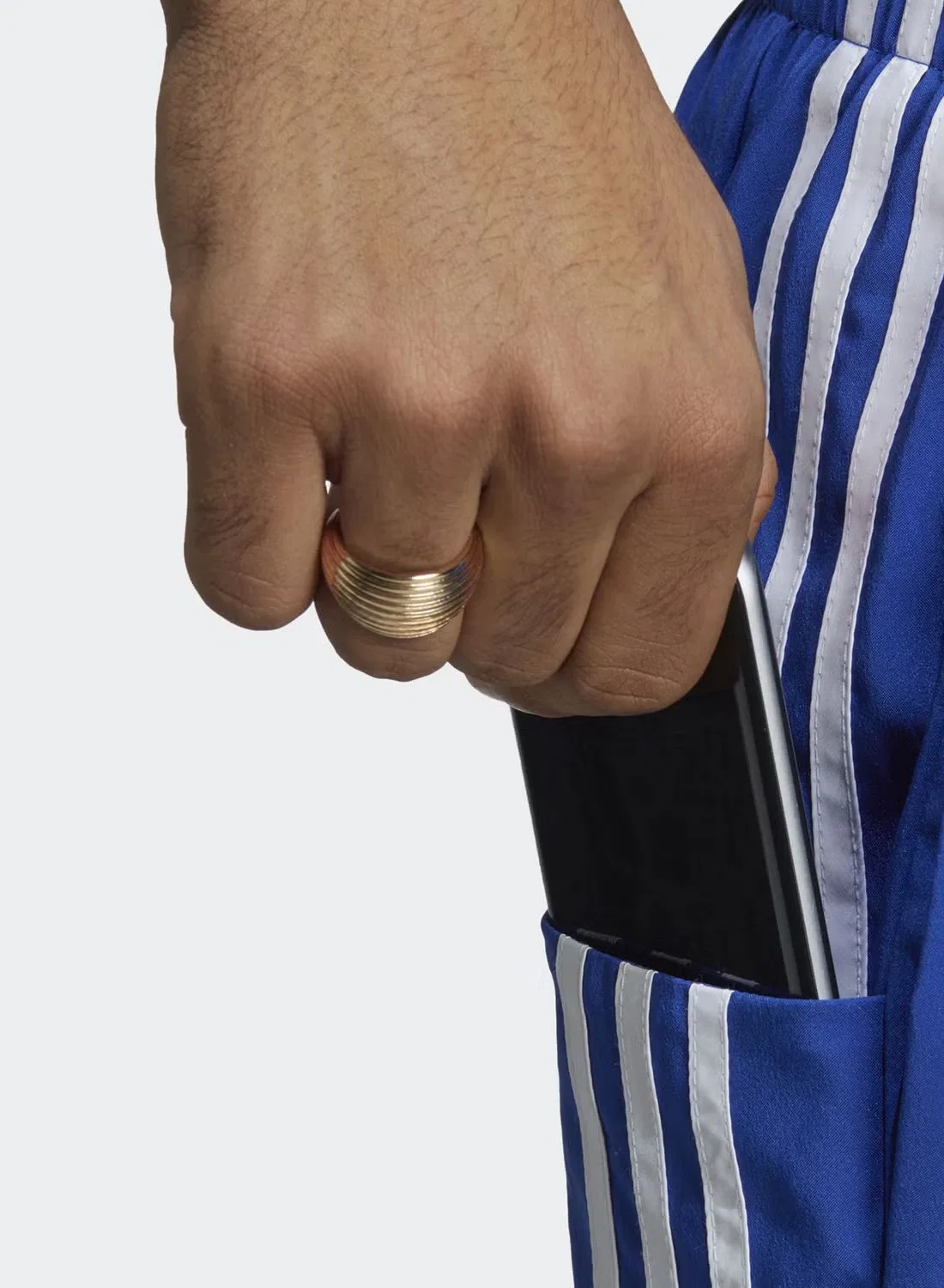 Шорты спортивные с технологией AEROREADY Chelsea 3-Stripes Adidas, синий — фото 4