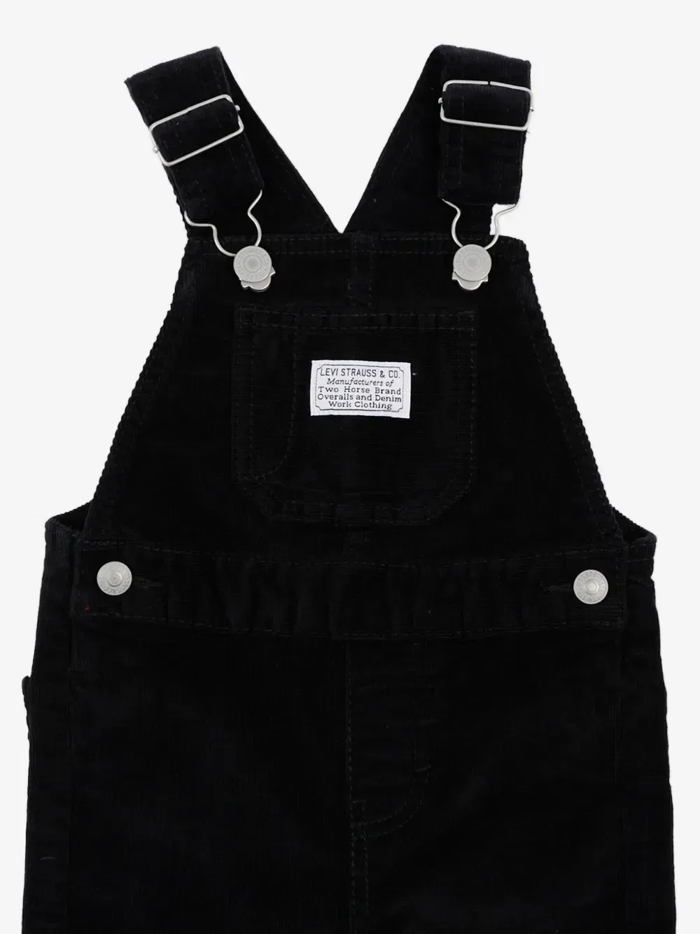 Вельветовые комбинезоны Levi's Kids, черный — фото 3