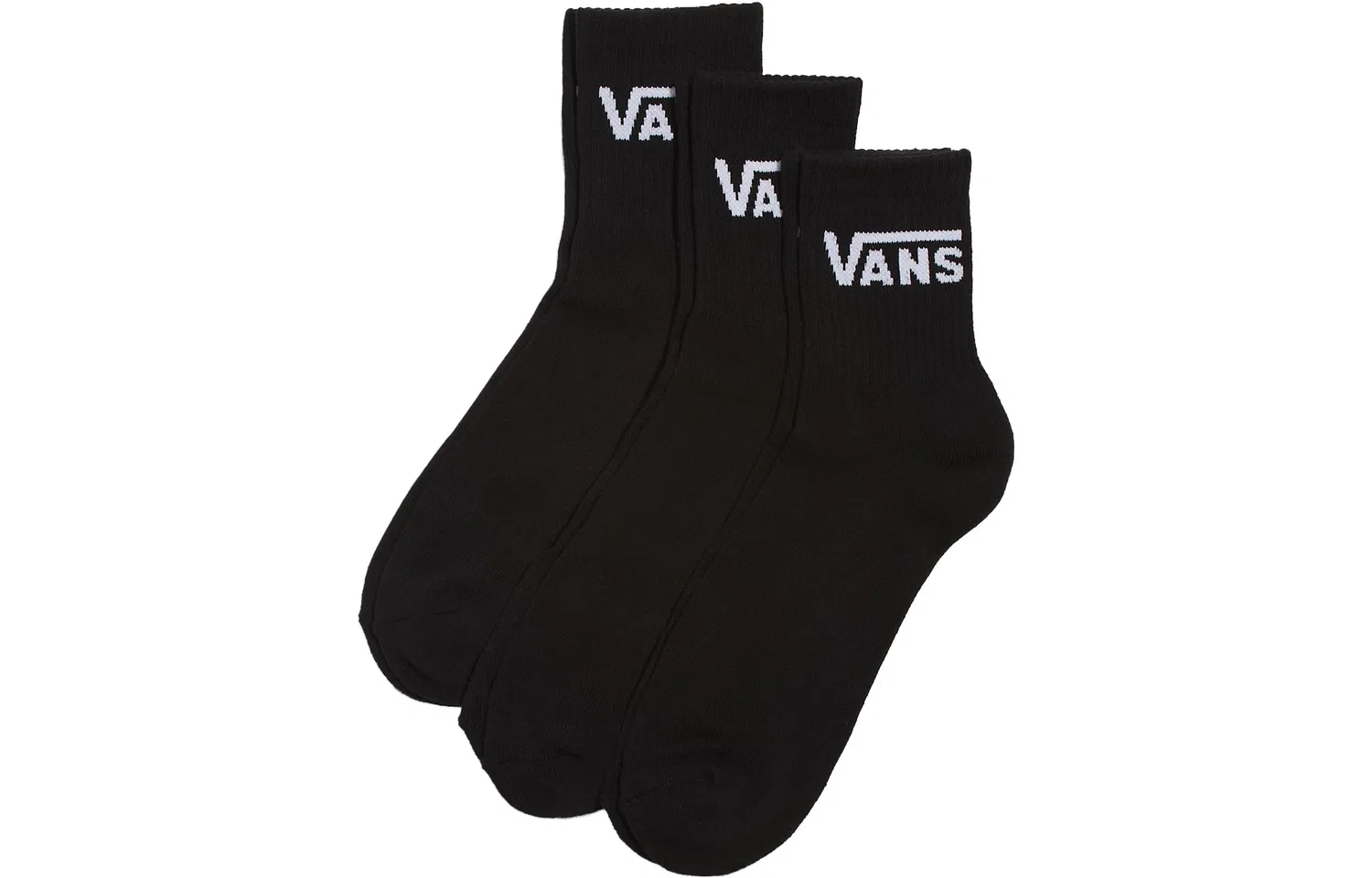 Детские носки-гольфы Vans, 3 пары, Black