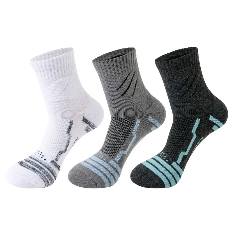 Детские носки с длинным голенищем, набор из 3 пар, Unisex Crew Socks, MIIOW — фото 3
