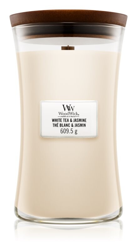 

Ароматическая свеча Woodwick White Tea & Jasmine