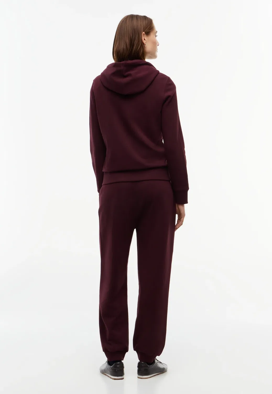 Толстовка на молнии Tommy Hilfiger, Deep Burgundy — фото 3