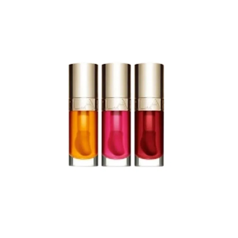 Женский набор блесков для губ CLARINS Lip Oil Three Piece Set, Clear Complexion Hydrating, 7 мл*3 — фото 3