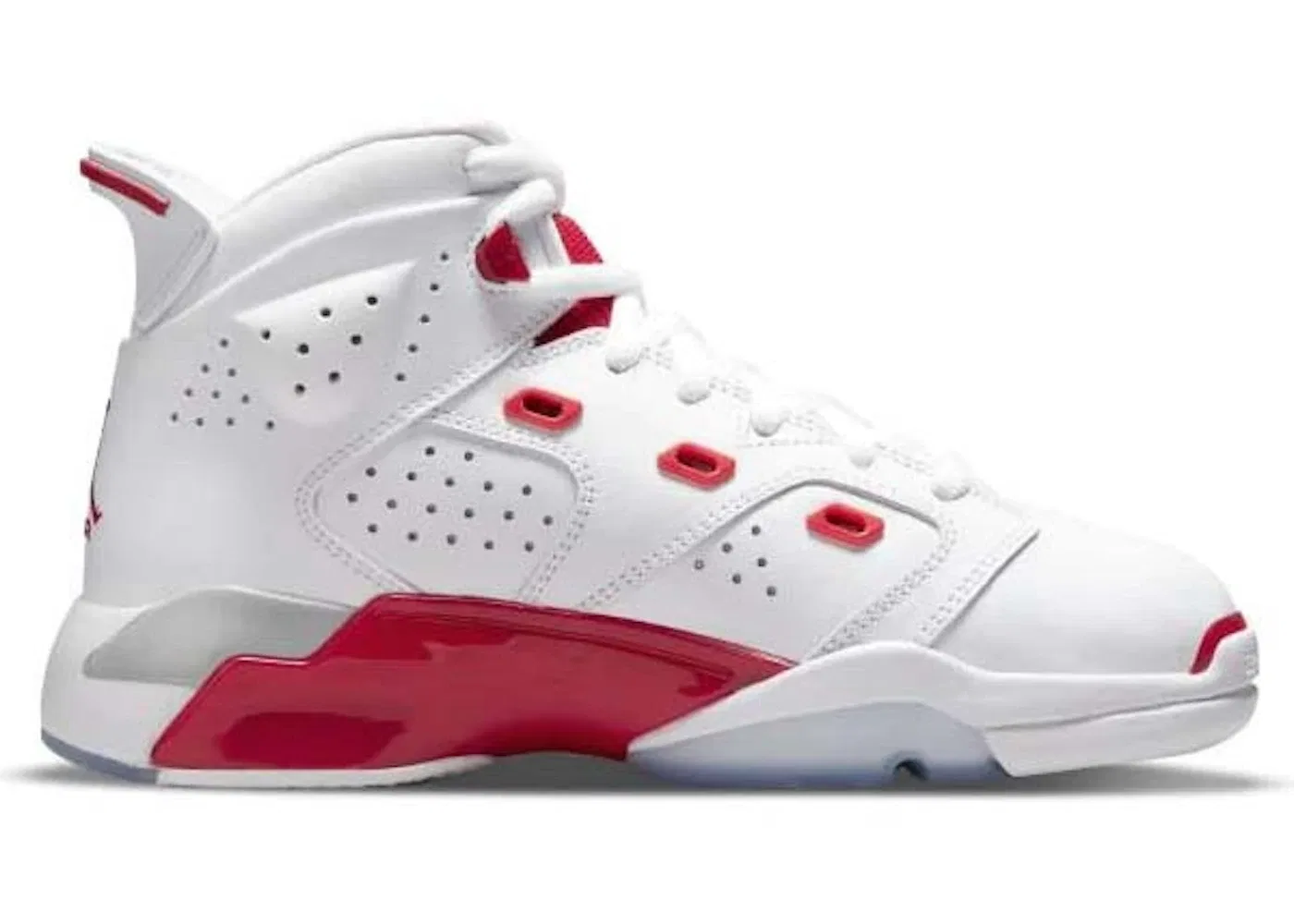 Детские кроссовки Lifestyle Jordan 6-17-23 Jordan, White/University Red/Metallic Platinum