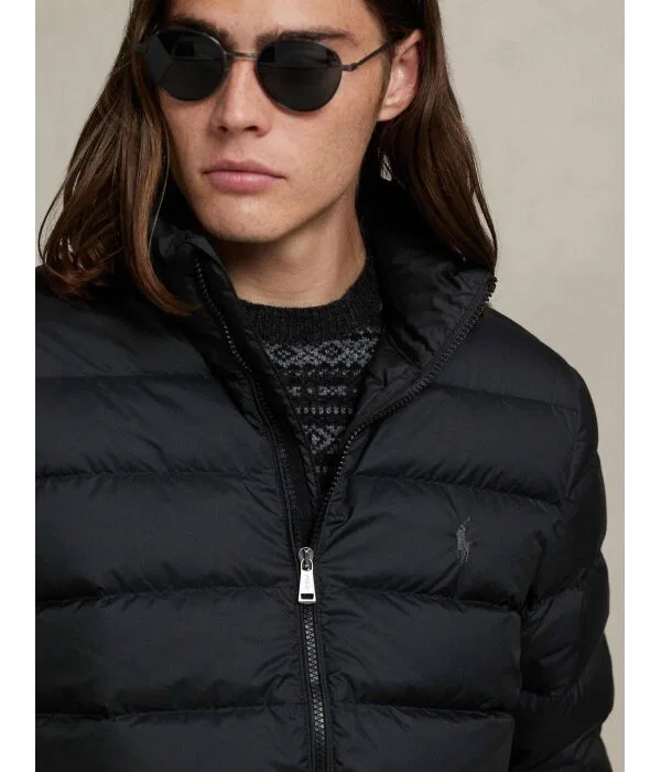 Мужская куртка-пуховик Regular Fit Polo Ralph Lauren, черный — фото 4
