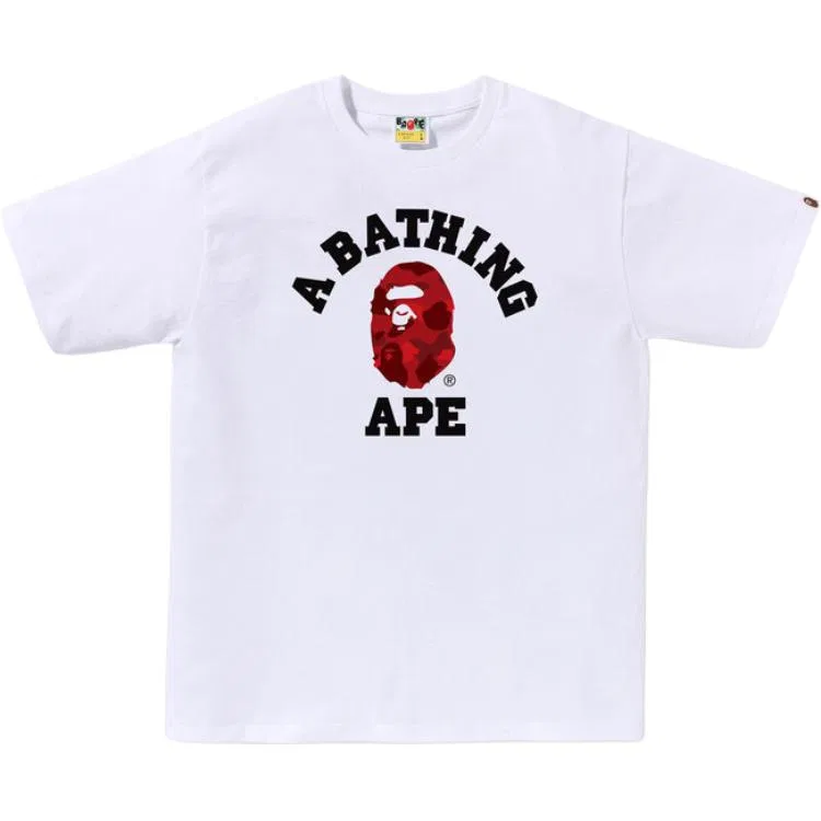 Детская футболка с коротким рукавом SS26 T Shirt Unisex A BATHING APE, Black BK P — фото 3