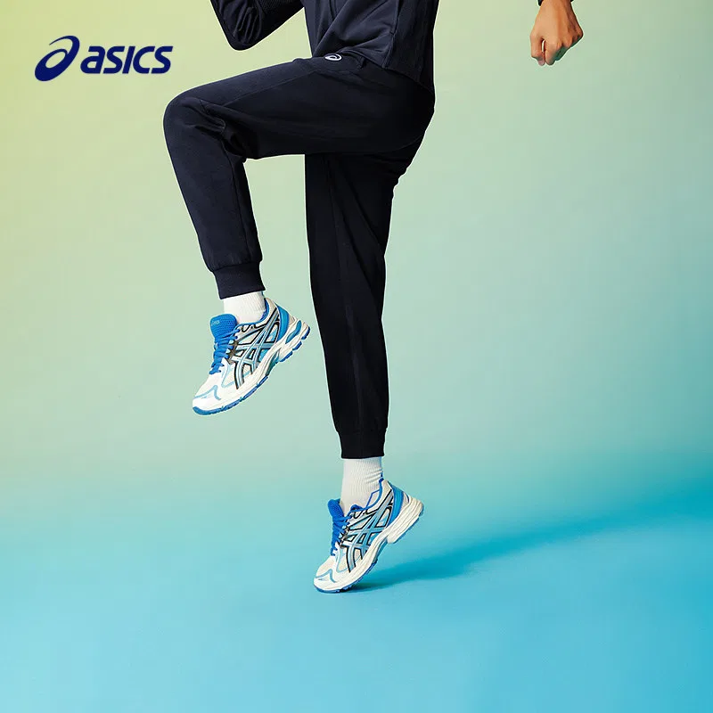 Детские трикотажные спортивные штаны умеренной растяжимости ASICS, Gray 9022 — фото 4