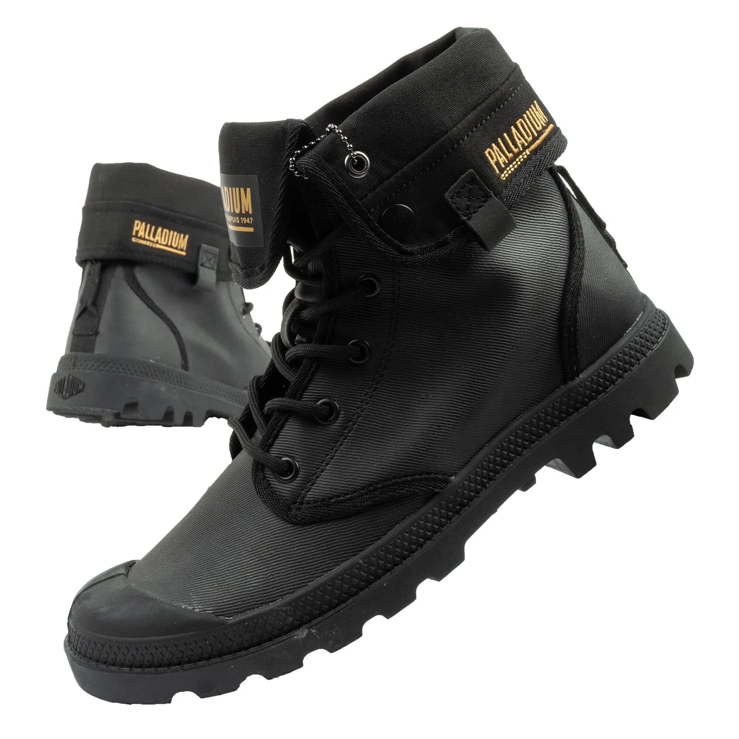 Детские кроссовки с покрытием Palladium Baggy Coated, Schwarz
