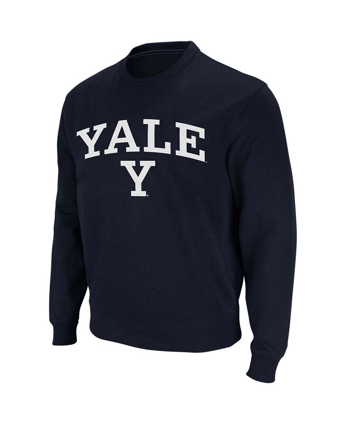 

Мужская темно-синяя толстовка с круглым вырезом с логотипом yale bulldogs arch Colosseum, синий