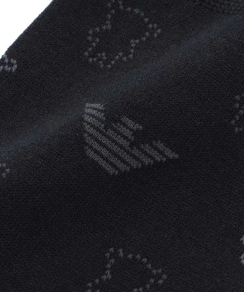 Мужские носки с принтом Eagle & Manga Bear EMPORIO ARMANI, Dark Navy — фото 2
