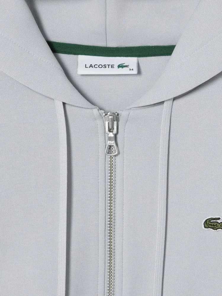 Свитшот женский LACOSTE JP Relax Fit Hooded Sweatshirt, светло-серый — фото 2