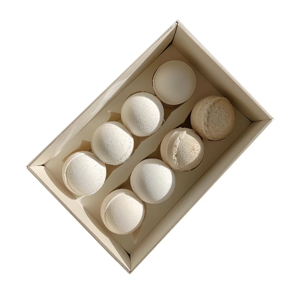 No brand Набор Bath Bombs 8 шт, Lavender, Vanilla, Orange, Peppermint