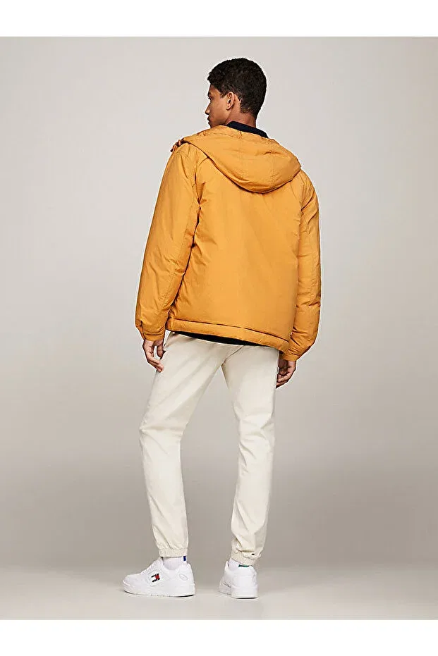Мужская ветровка oversize с капюшоном Tommy Hilfiger, Yellow — фото 4