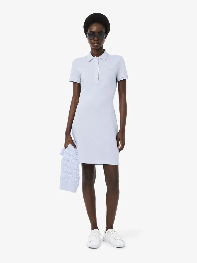 Платье-поло Lacoste Slim Fit, Lavender