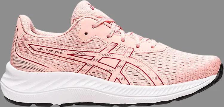 

Кроссовки gel excite 9 gs 'frosted rose cranberry' Asics, розовый