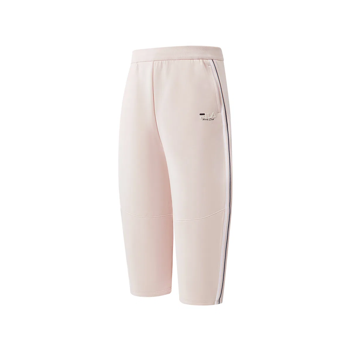 Детские спортивные штаны из трикотажа с длинным рукавом Light Orange Pink FILA KIDS — фото 4