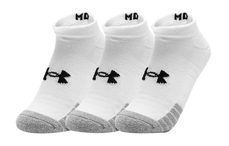 Детские носки-невидимки 3 пары Under Armour, White