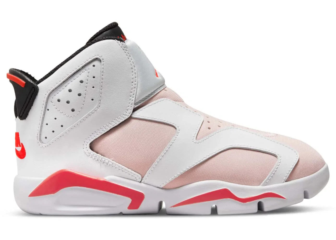 Детские кроссовки Lifestyle Jordan 6 Retro Little Flex Atmosphere Jordan, Atmosphere/Infrared 23-White-Black