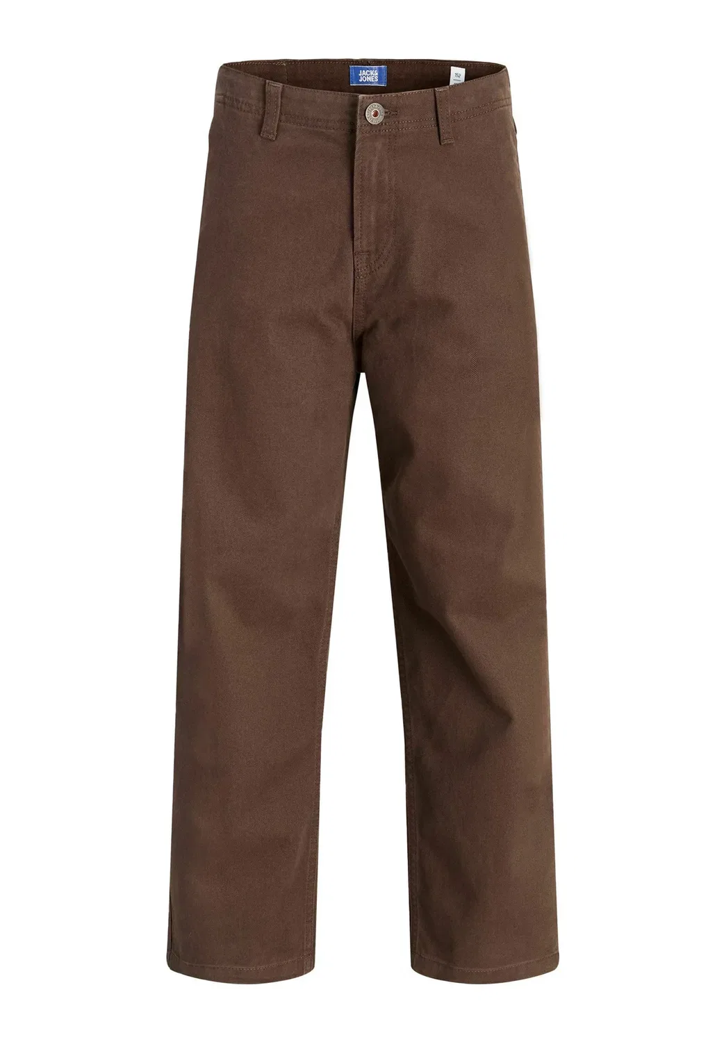 Брюки для подростков - джинсы прямого кроя Jack & Jones Junior, Cocoa