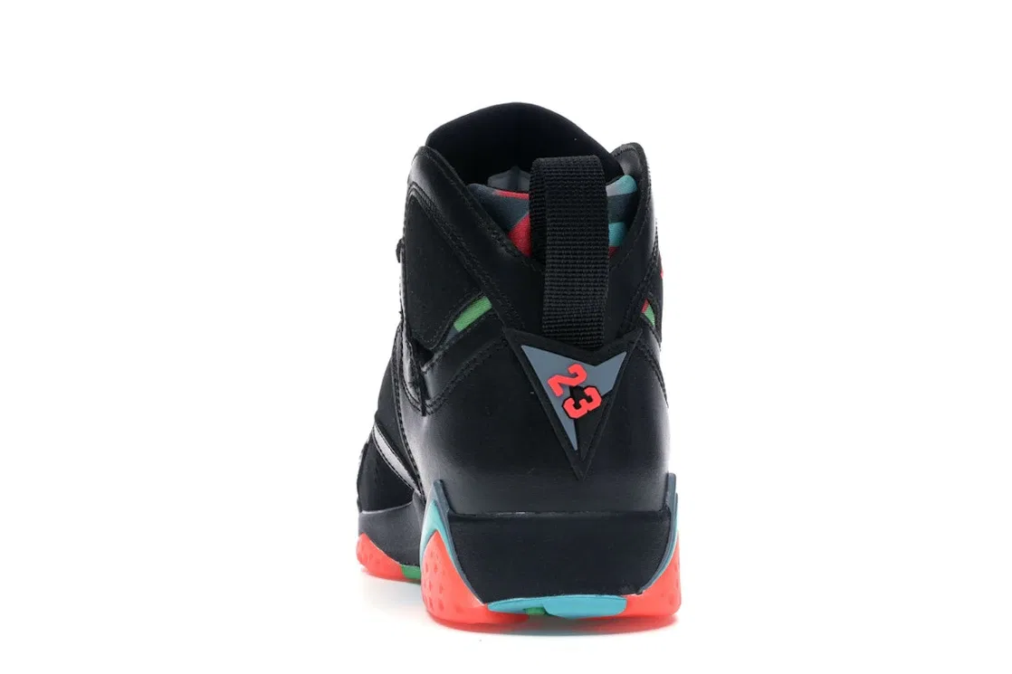 Детские кроссовки Lifestyle Jordan 7 Retro Barcelona Nights (GS) Jordan, Black/Blue Graphite-Retro-Infrared 23 — фото 4