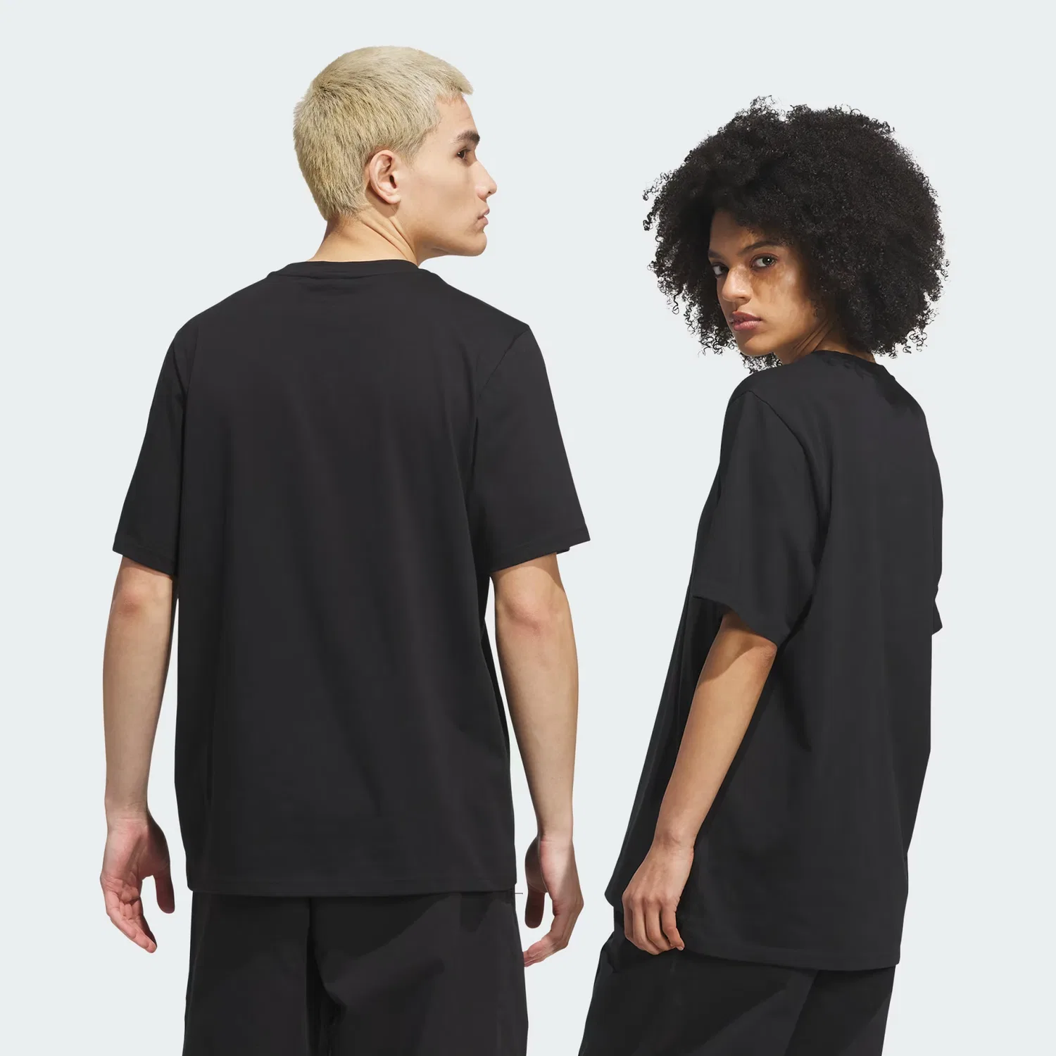 Футболка с принтом Skateboarding Push Adidas Originals, черный — фото 2