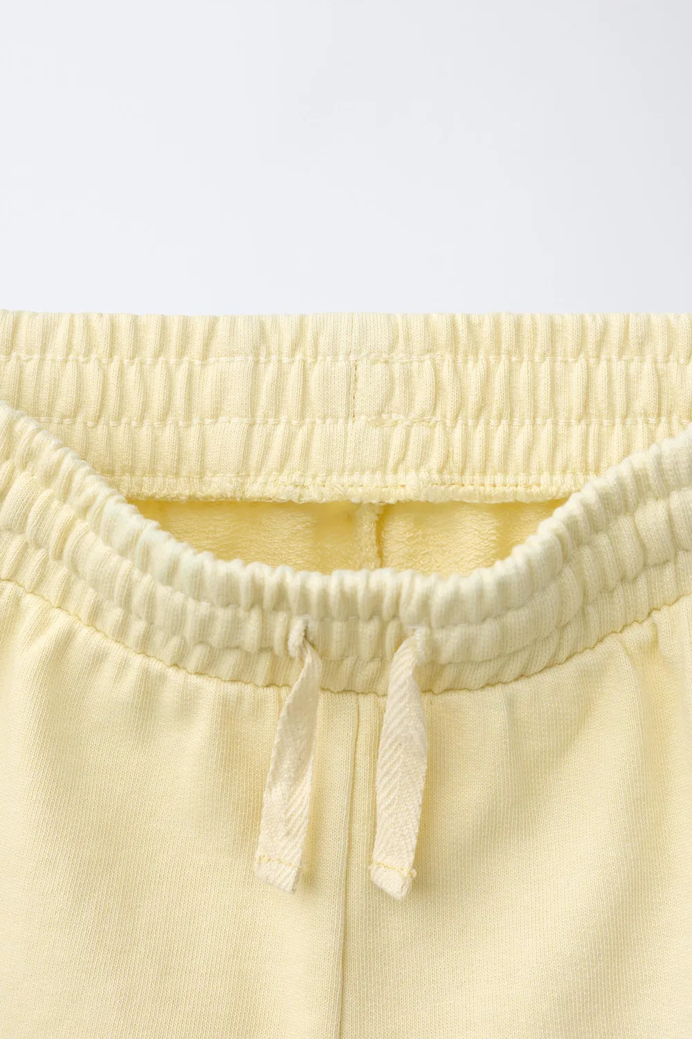 Простые бермудские шорты ZARA, Yellow — фото 3