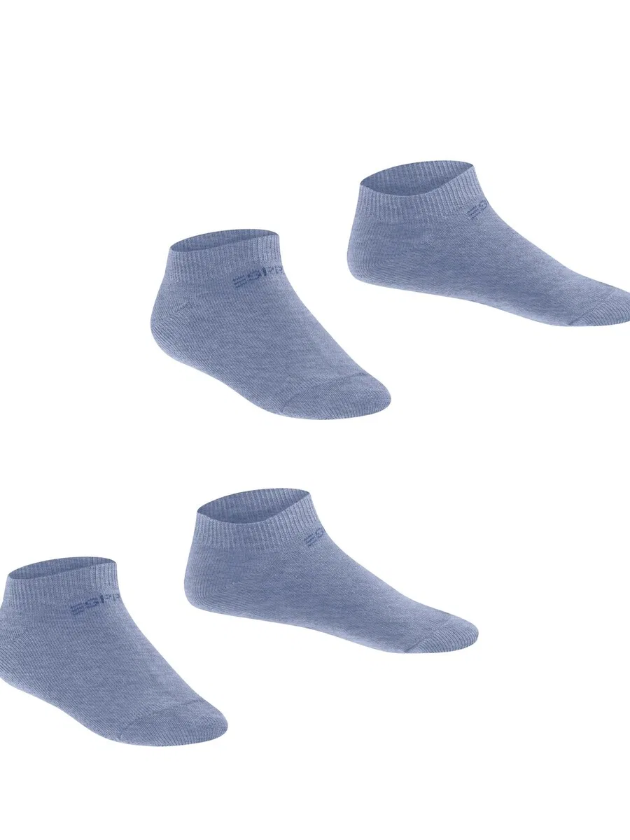 Носки ESPRIT 'Foot Logo 2-Pack' в синем джинсовом цвете