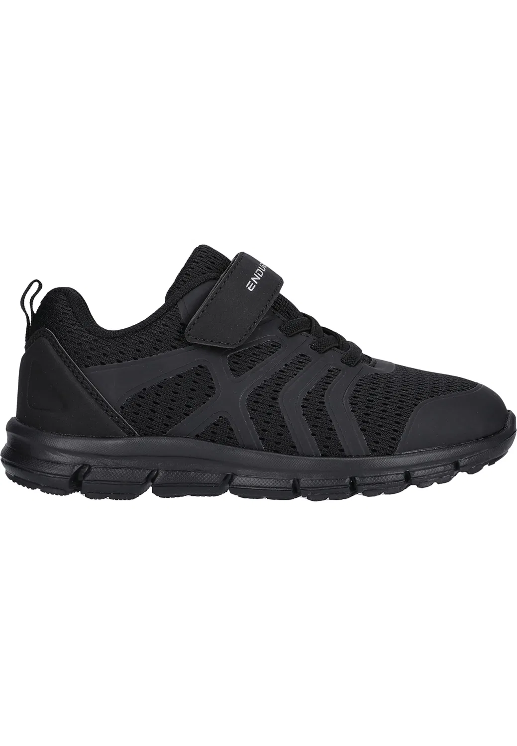 Детские кроссовки для мальчиков с классической шнуровкой Clenny ENDURANCE, Black Solid — фото 3