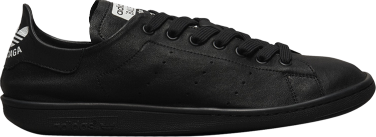 Кроссовки Adidas Balenciaga x Adidas Stan Smith 'Triple Black', черный - фото