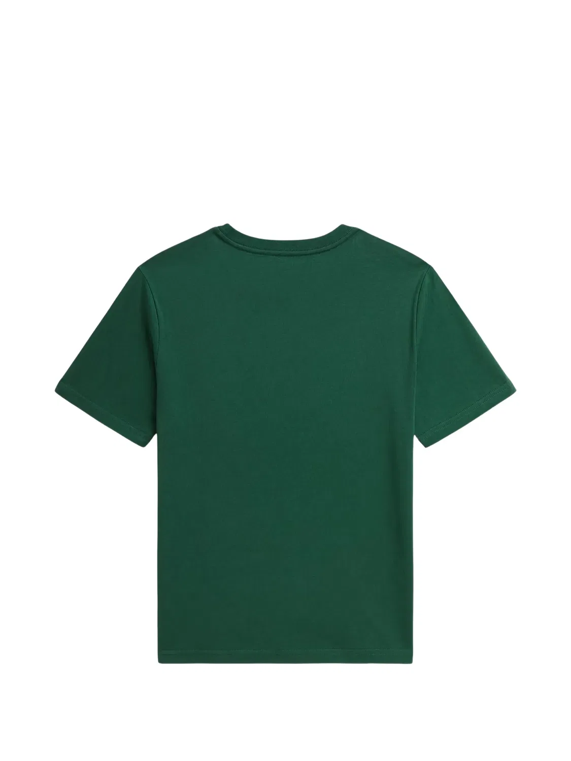 Футболка с вышитым логотипом Polo Ralph Lauren Kids, зеленый — фото 2