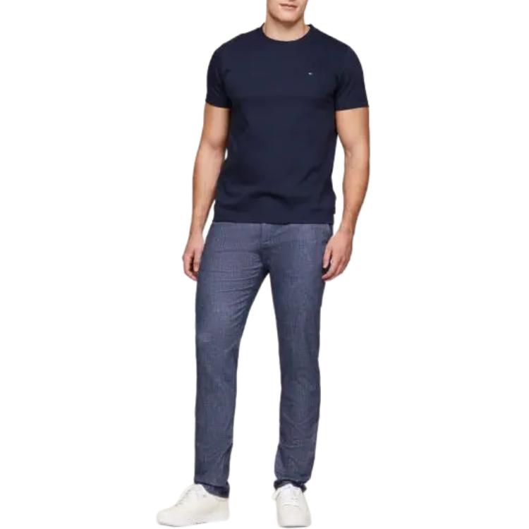 Футболка Tommy Hilfiger Men's Marine, синий — фото 4
