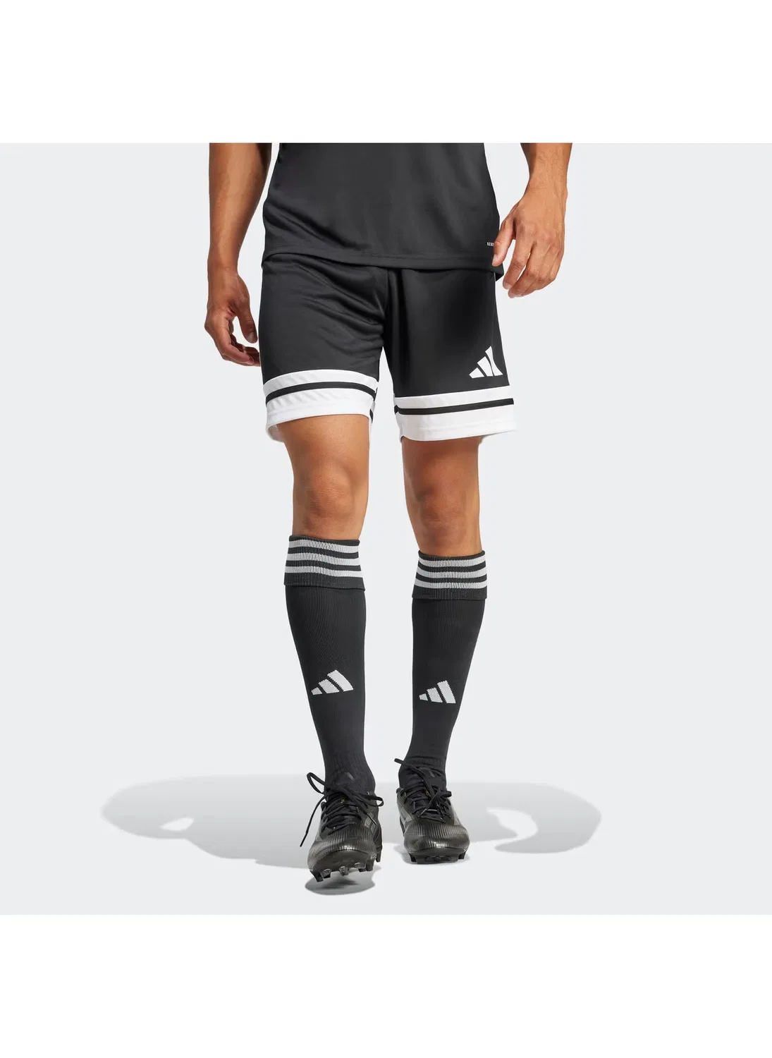 Шорты спортивные с влагоотводящей тканью Squadra25 Adidas, черный