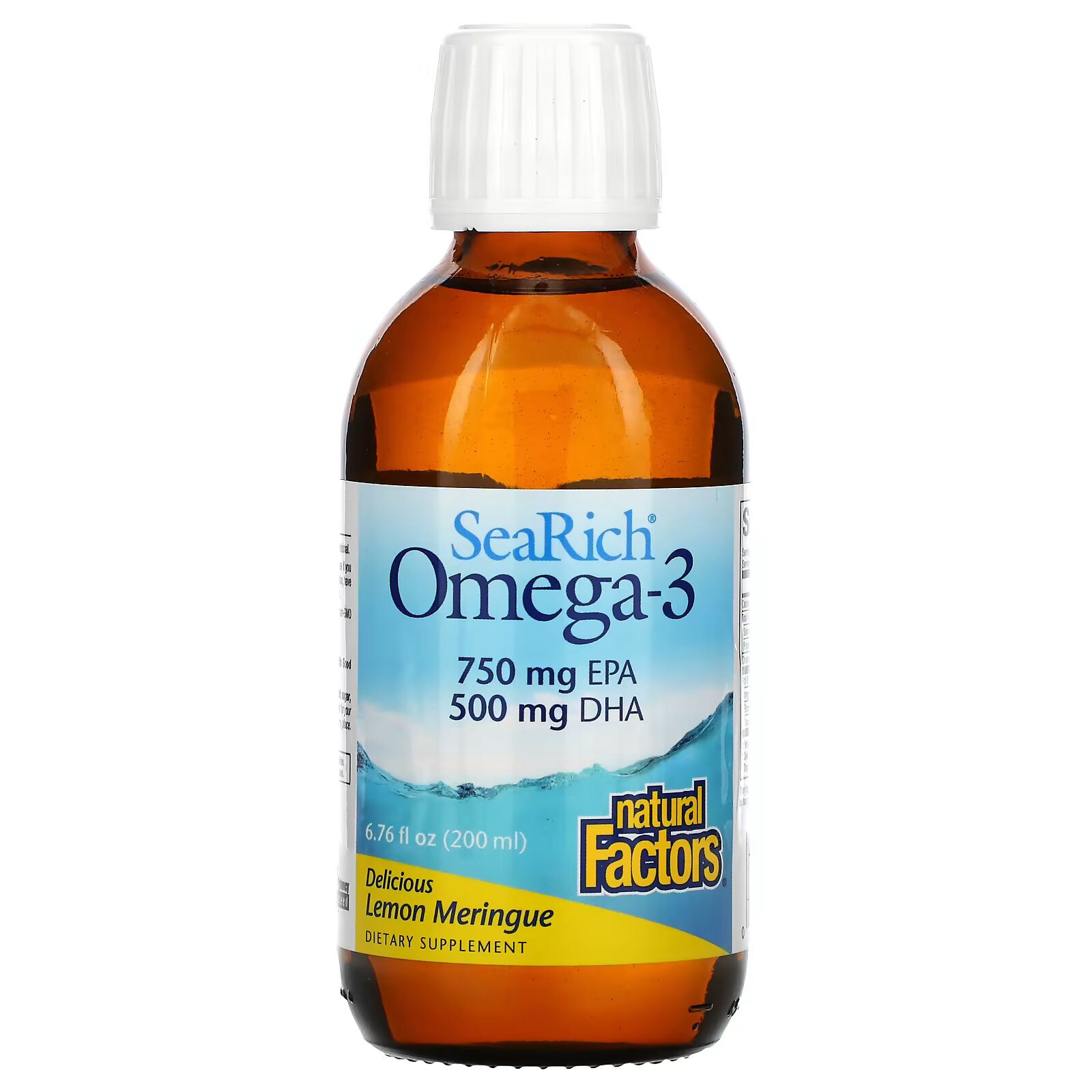 Natural Factors Omega-3 SeaRich, 200 мл - фото