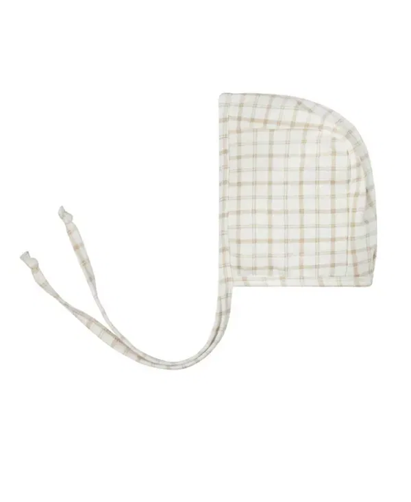 Комплект детский утепленный с принтом Plaid Sheep Collection Ely'S & Co., бежевый — фото 4