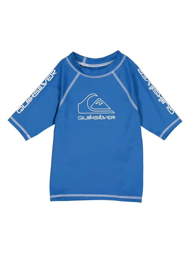 Пляжная рубашка с принтом On Tour Quiksilver, синий