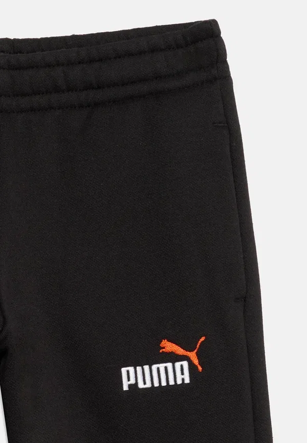 Брюки хлопковые Logo unisex Puma, black/Red flash, красный — фото 3