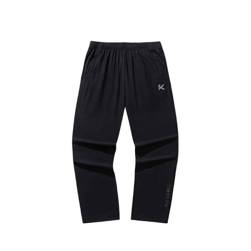 

ANTA Коллекция Basketball вязаные спортивные штаны мужские базовые black