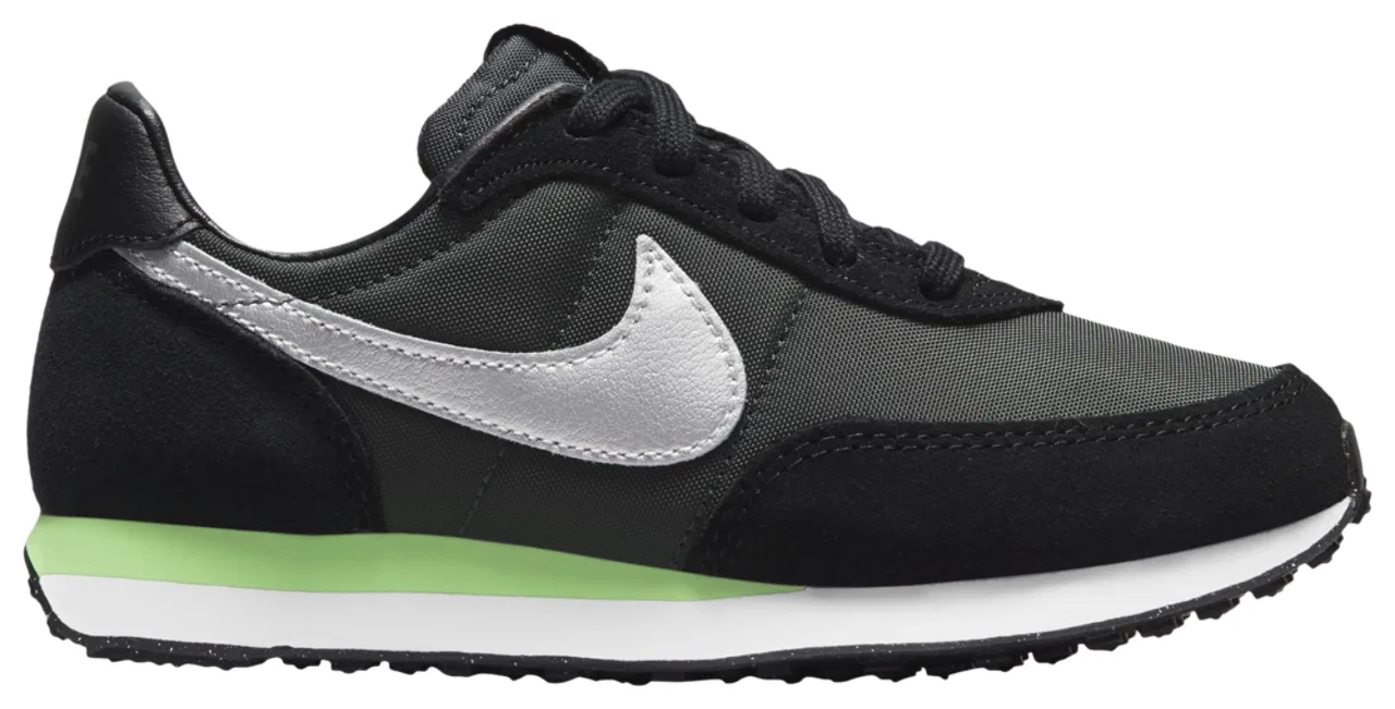 Кроссовки для мальчиков Waffle Trainer 2 Nike, черный/зеленый