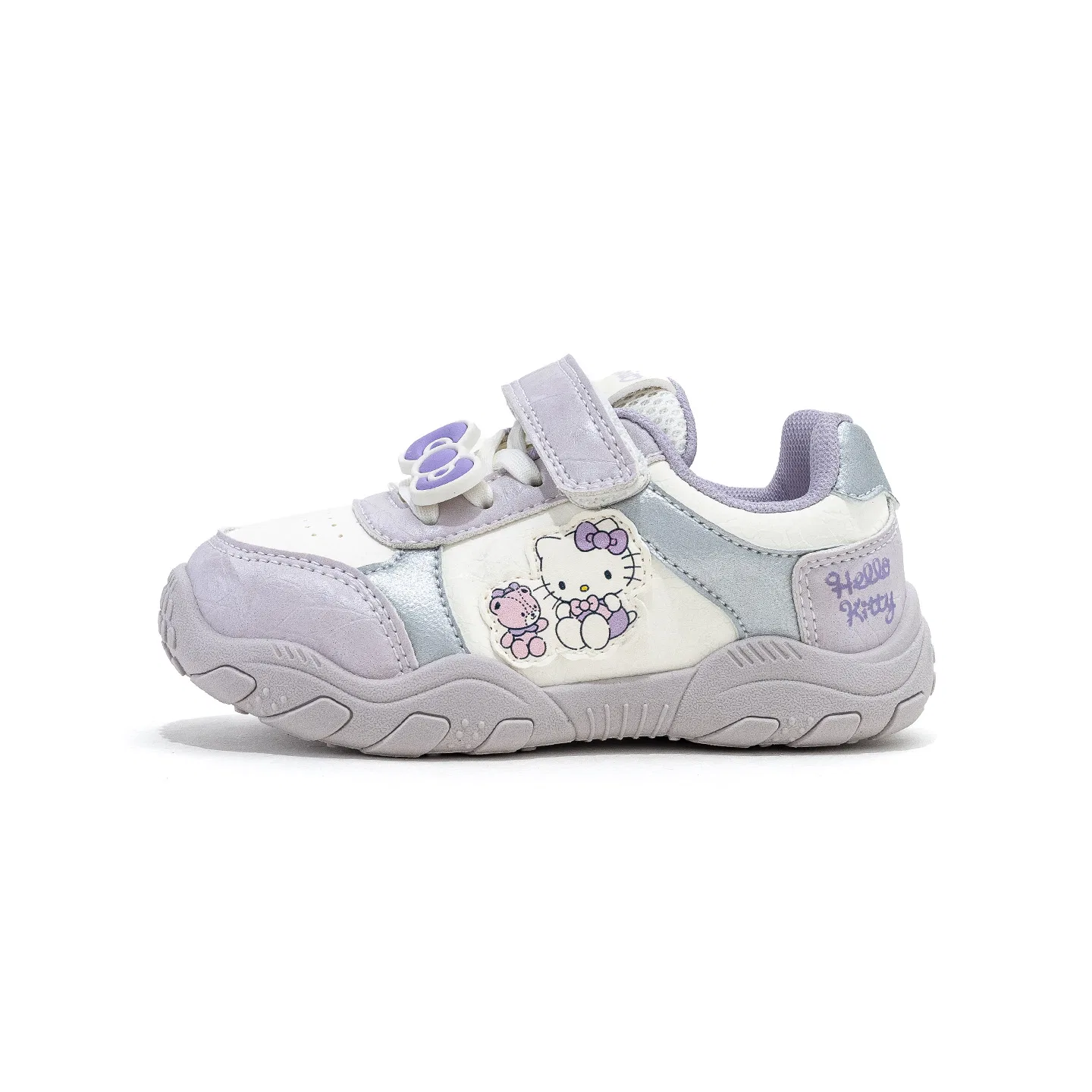 Детские кроссовки для девочек с принтом Sanrio Hello Kitty, Purple