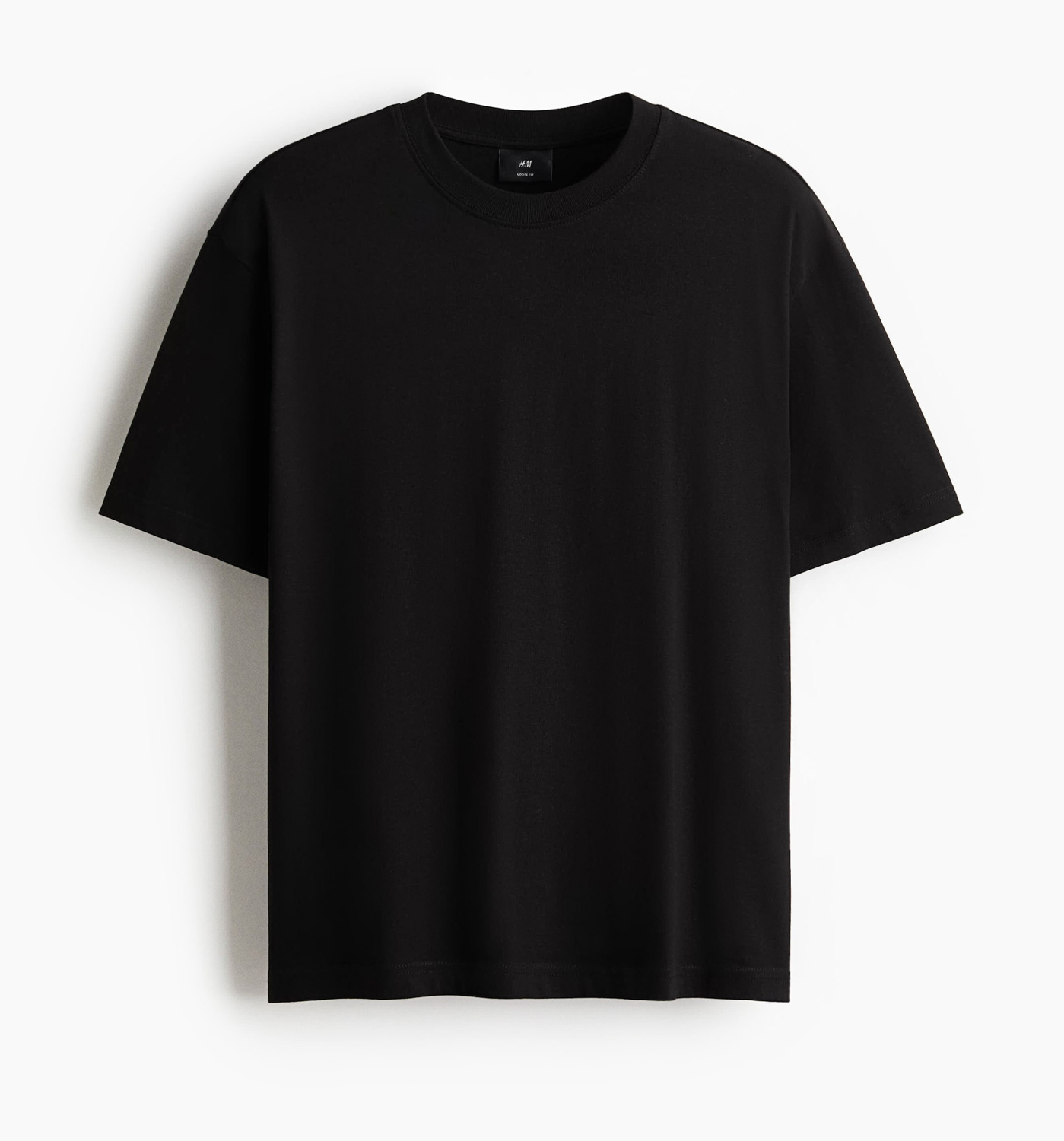 

Футболка H&M Loose Fit, черный