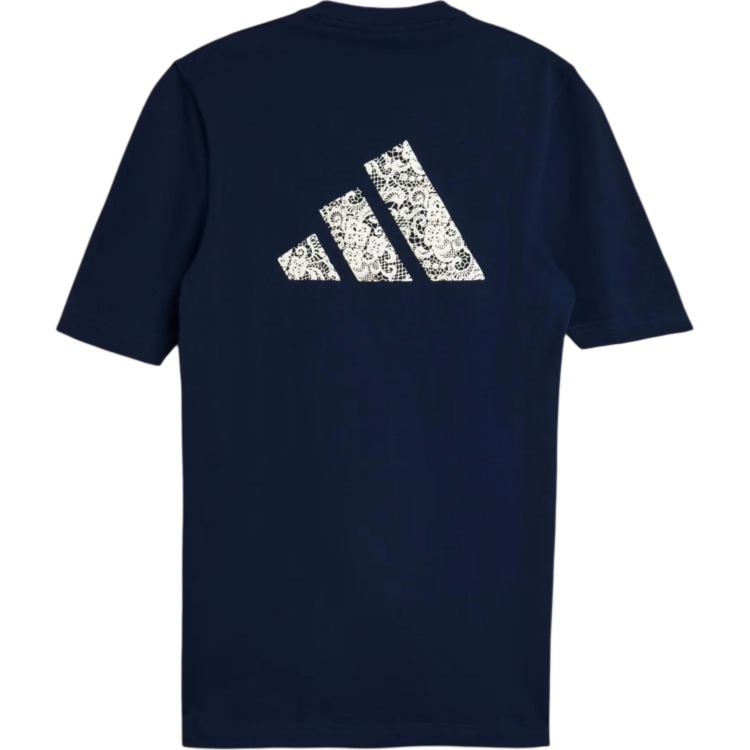 Мужская футболка с круглым вырезом Collegiate Marine Blue/Gray White Adidas, Collegiate Marine Blue/Gray White — фото 3