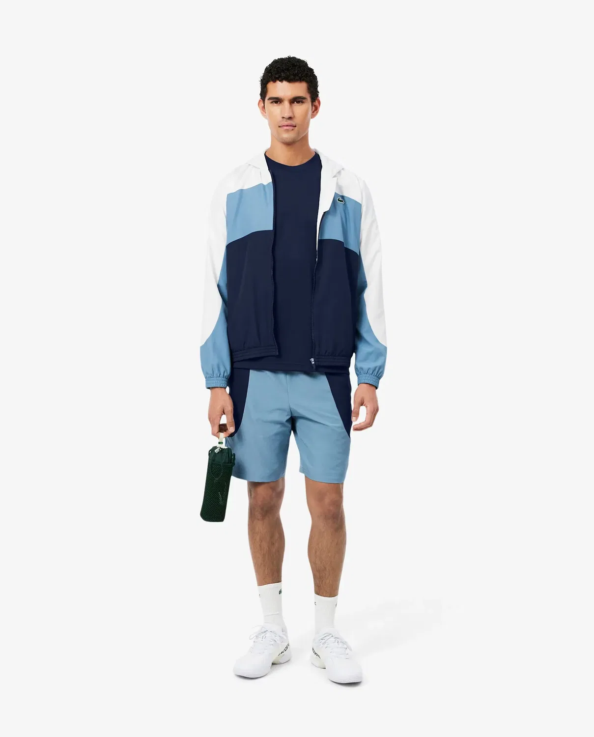 Мужская футболка Lacoste Azul с принтом — фото 4