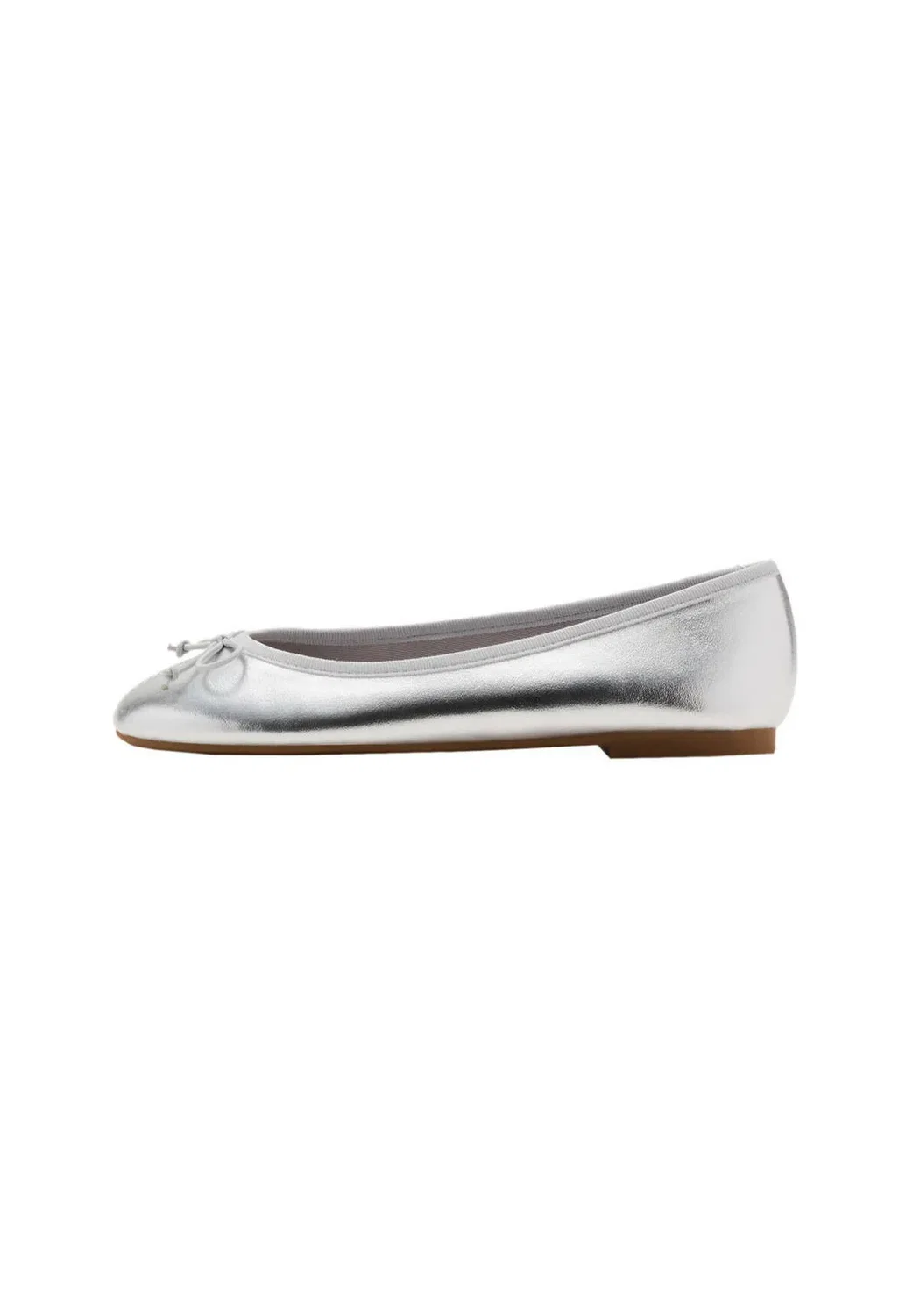 Детские балетные туфли Mango Kids, Silver-Coloured