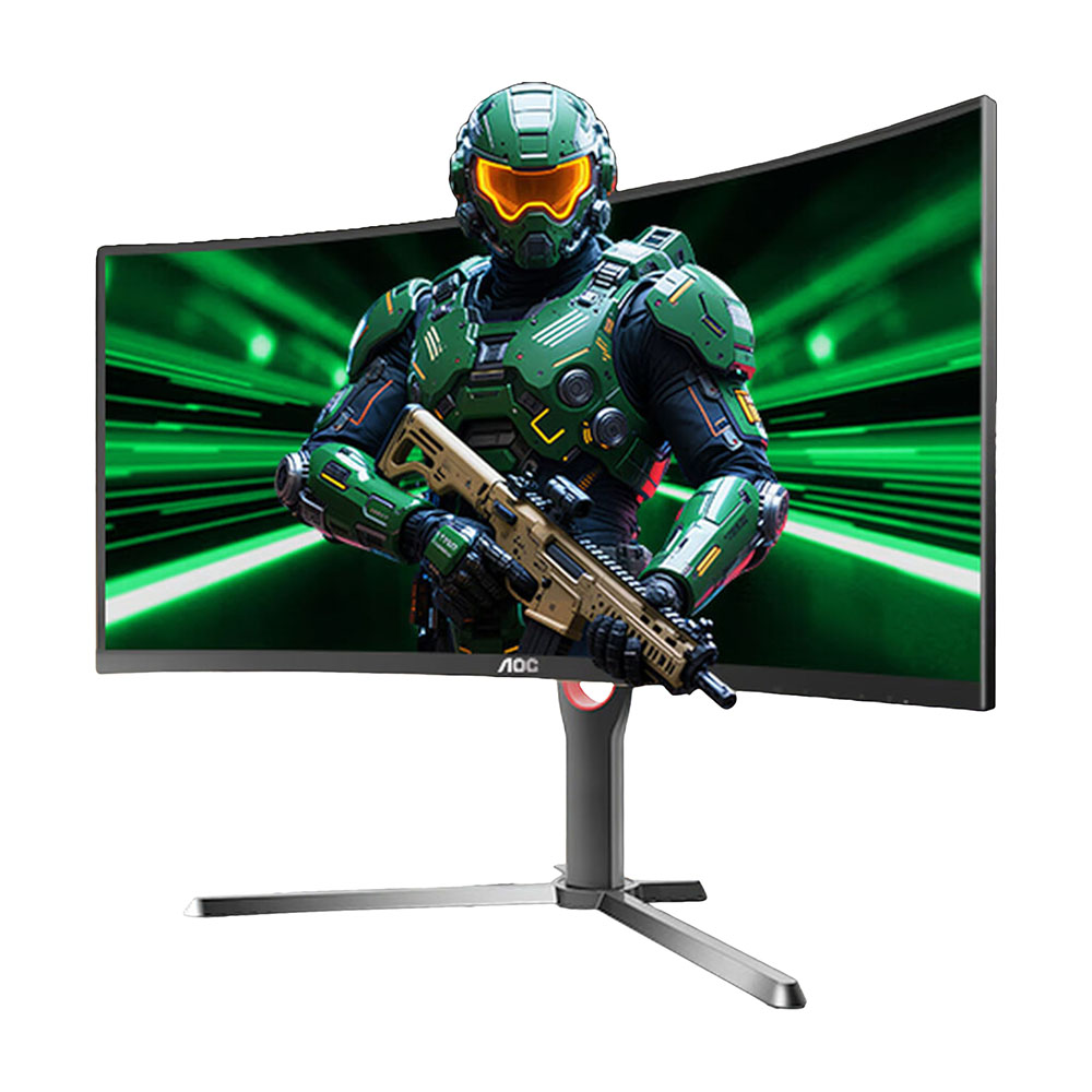 

Игровой монитор AOC CQ27G3ZE, 27", 2560x1440, 180 Гц, Fast VA, черный