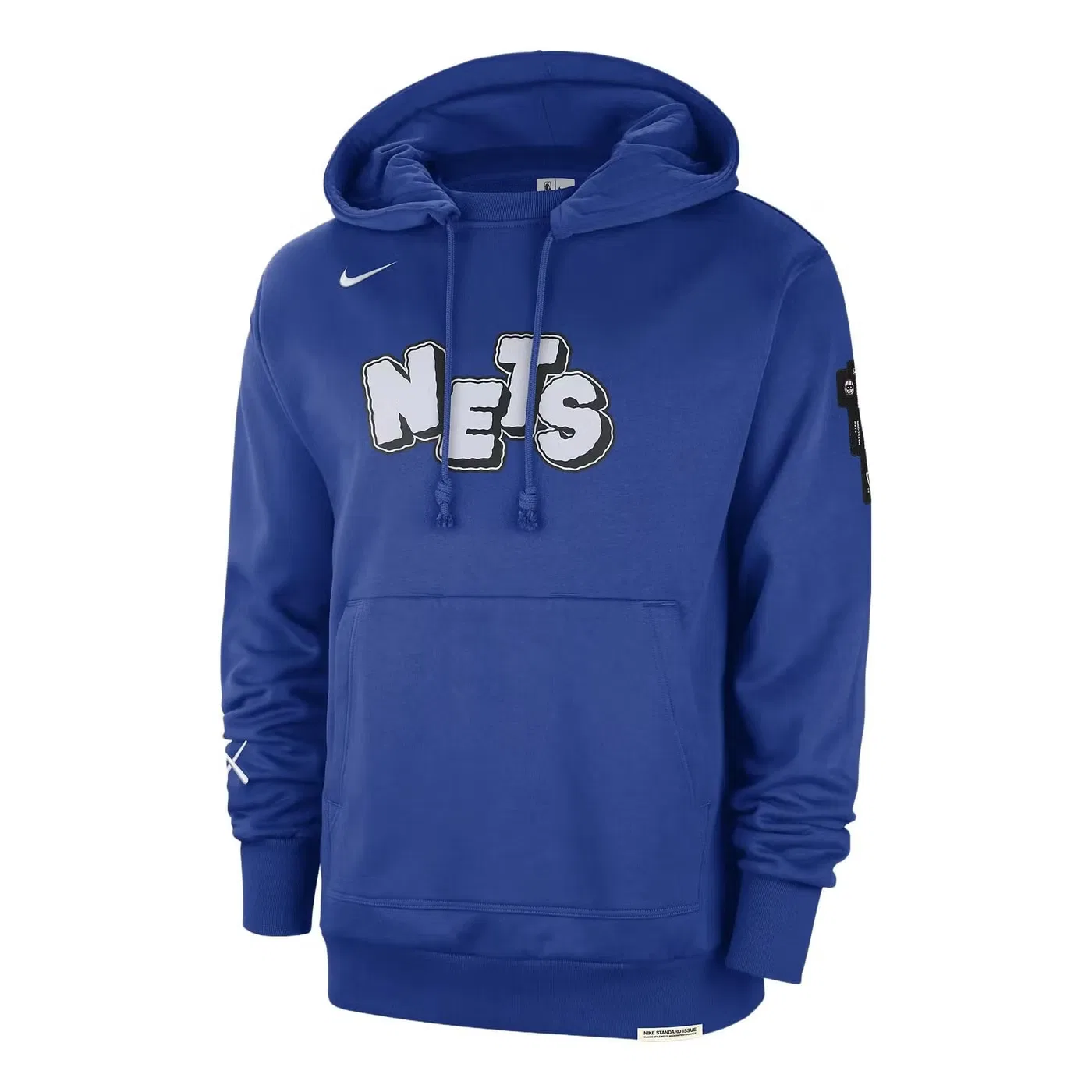Худи с принтом Brooklyn Nets City Edition Nike, синий