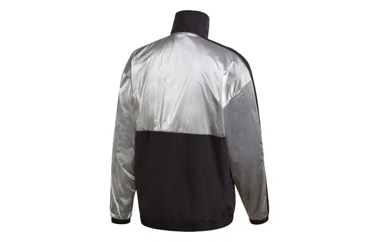 Куртка спортивная с воротником-стойкой TLM 02 Trackt Colorblock Adidas, черный